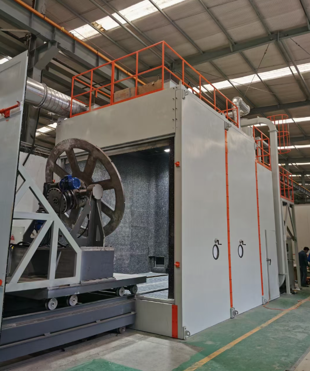 鞍山喷砂机环保改造 符合行业排放标准