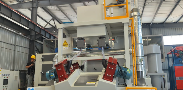 鞍山喷砂机在金属加工行业的应用与优势