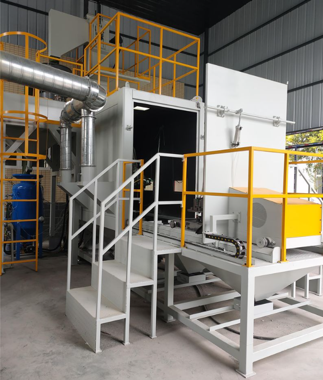 鞍山全自动喷砂机 实现无人化高效生产