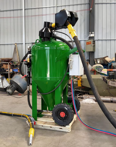 鞍山移动式喷砂机 户外施工效率翻倍
