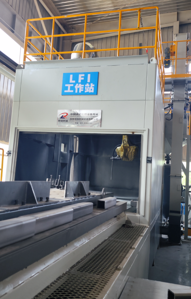 鞍山大口径喷砂机 适合大型工件处理